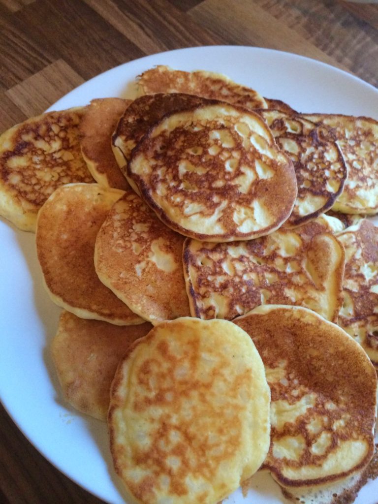 Rislapper laget på risgrøt av rismel