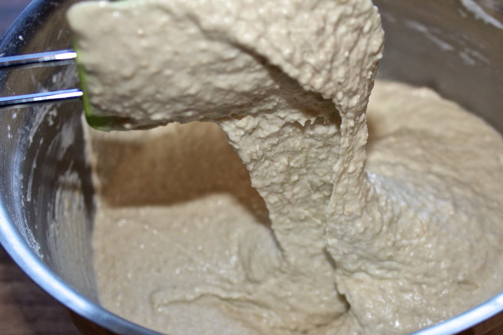 Slik skal deigen se ut før den hever