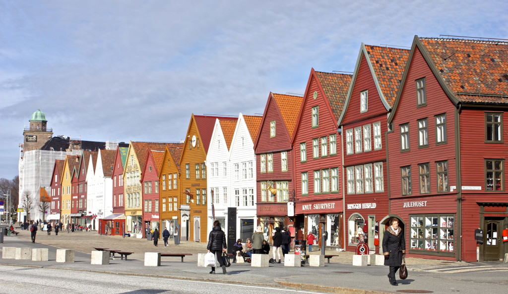 Bergen - verdens finest by når det er sol!