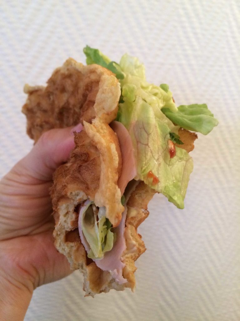 Enkle vafler med havremel