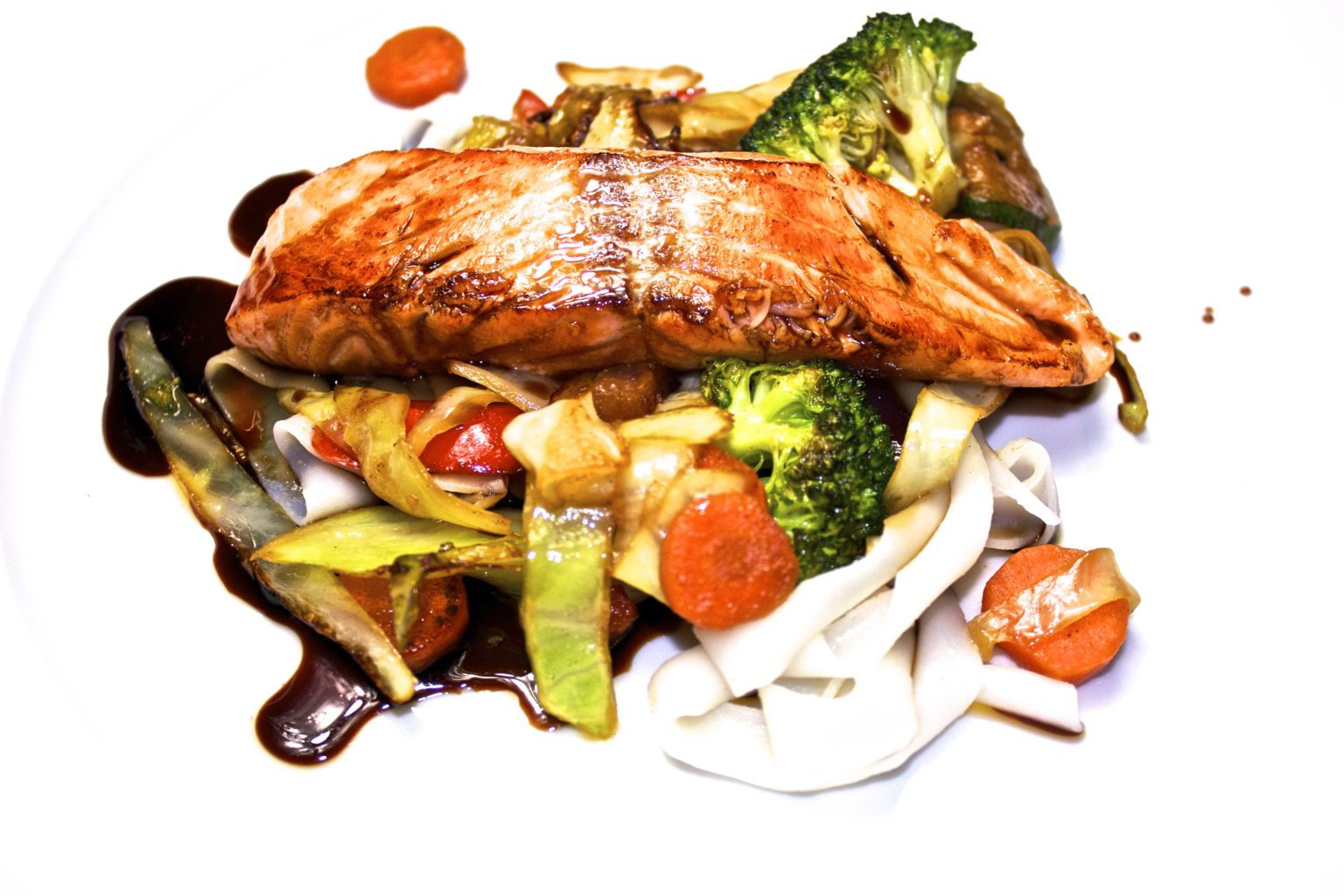 Hangzhou inspirert lavFODMAP laks