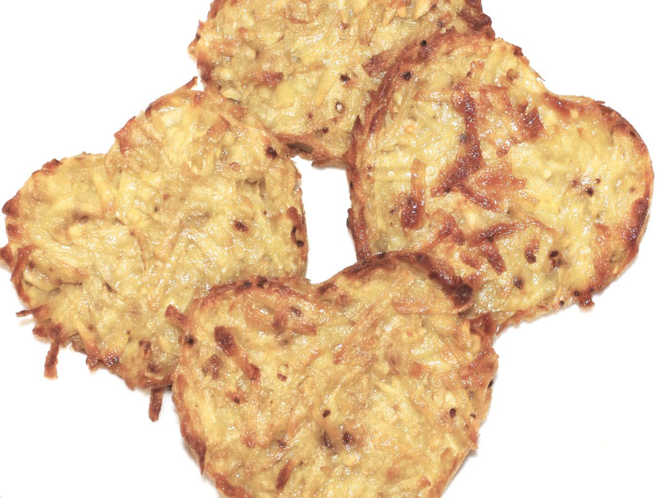Glutenfrie og laktosefrie hash browns