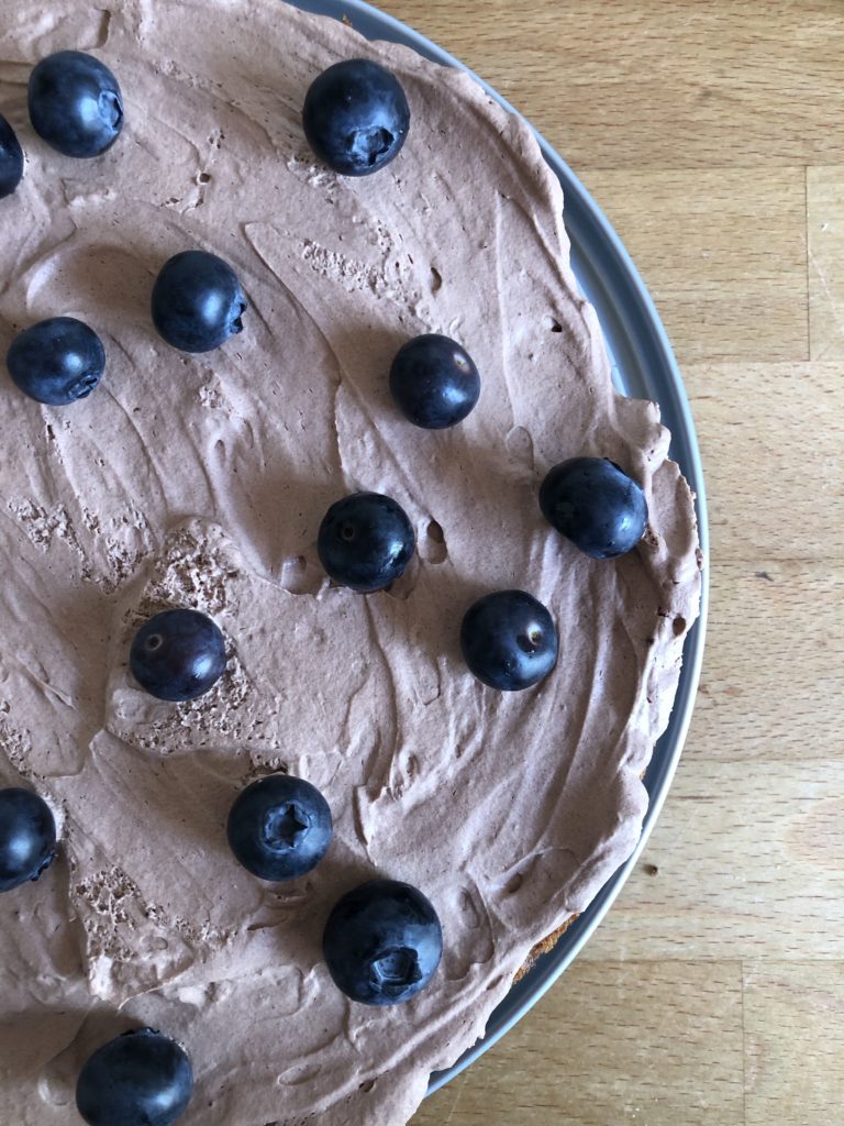 Sjokoladekake med banan