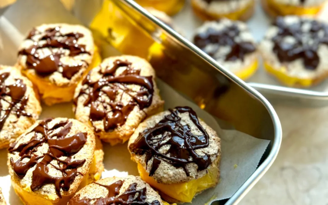 Laktosefrie gule bomber